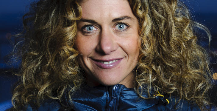 PROGRAMLEDER:  Eventyrer Cecilie Skog leder deltakerne mot toppen av Norge. Foto: Sjur St�len / Dagbladet