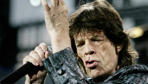 D�RLIG FYR:  En kameleon, mener Phill Brown om Mick Jagger. Foto:  Torbj�rn Gr�nning
