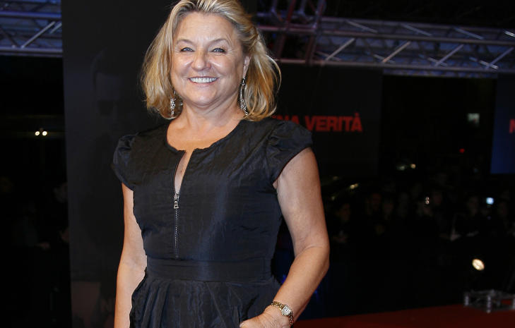 LEOS MOR: Irmelin DiCaprio p� en av s�nnens filmpremierer. Foto: Stella Pictures