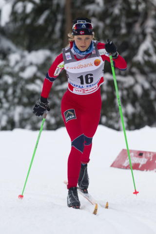 IRRITERT P� SEG SELV: Respekten l� tykt utenp� Martine Ek Hagen i verdenscupen i Otep�� sist helg, der hun ble nummer 23 uten � f� brukt alle kreftene sine. 
Foto: Terje Bendiksby / Scanpix