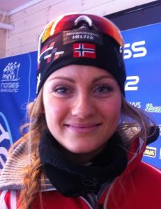 Ukjente Martine (20) slo Bj�rgen med et halvt minutt