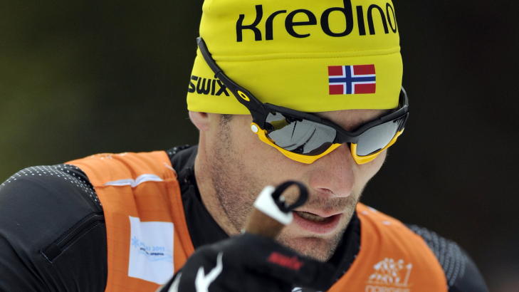 SENSASJON IGJEN: Thomas Alsgaard tok bronse.
Foto: Ned Alley / Scanpix