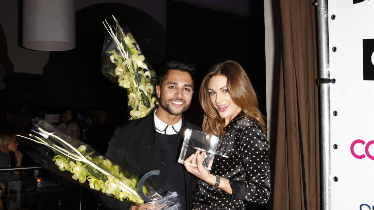 DE BESTE: Karpe Diems Chirag Patel og Jenny Skavlan er �rets best kledde mann og kvinne if�lge Costumes lesere. Foto: Stella Pictures