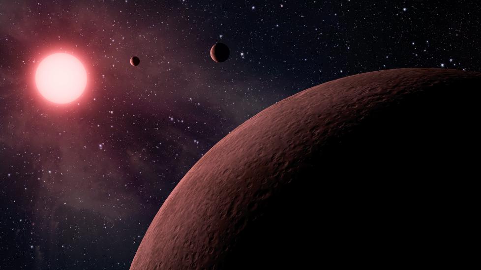 NYE PLANETER: Nasa melder stadig om funn av nye planeter gjennom romfart�yet Kepler. N� er det funnet 26 nye planeter utenfor Melkeveien. Foto: EPA/NASA/JPL-Caltech