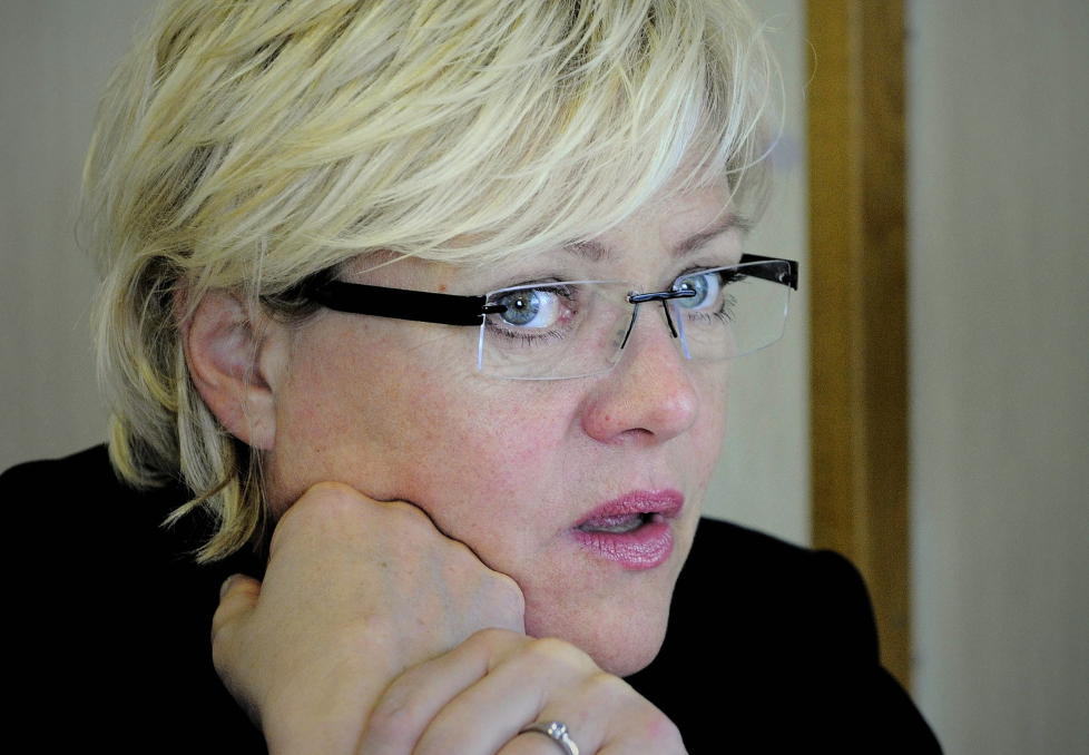 OVERLATER SKAKKJ�RT SKUTE: Kristin Halvorsen og SV bl�r p� meningsm�lingene. Foto: John T. Pedersen / Dagbladet