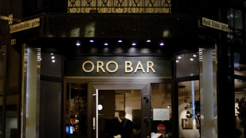 Restaurant Oro i Tordenskiolds gate. FOTO: ADRIAN �HRN JOHANSEN/ DAGBLADET
