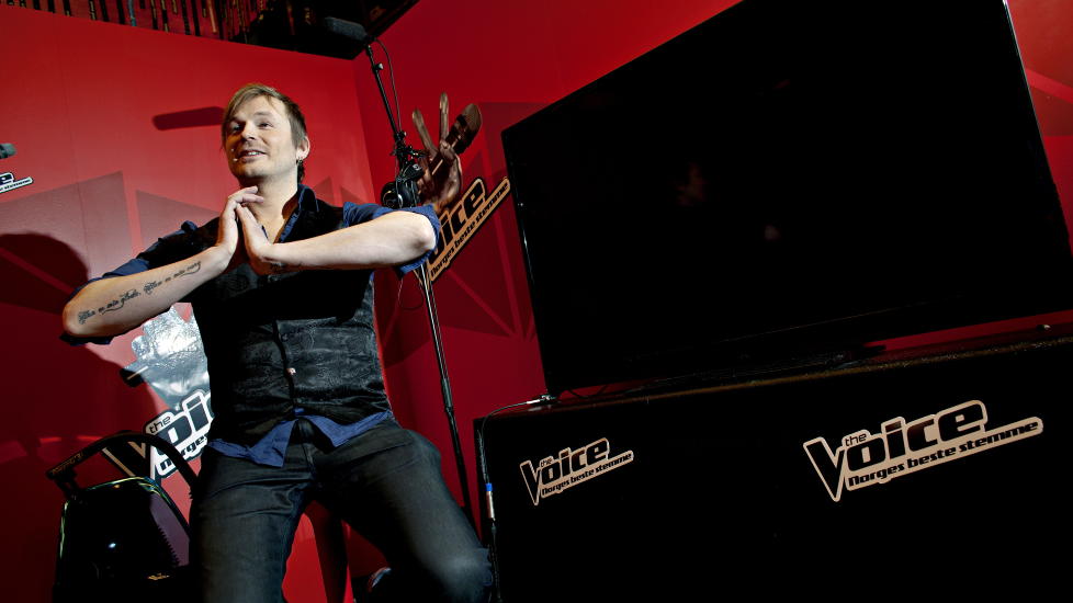FRYKTER IKKE FLOPP: Knut Anders S�rum frykter ikke at tv-seerne p� nytt skal vende ham ryggen n�r han n� pr�ver seg i �The Voice�. Foto: Torbj�rn Gr�nning / Dagbladet