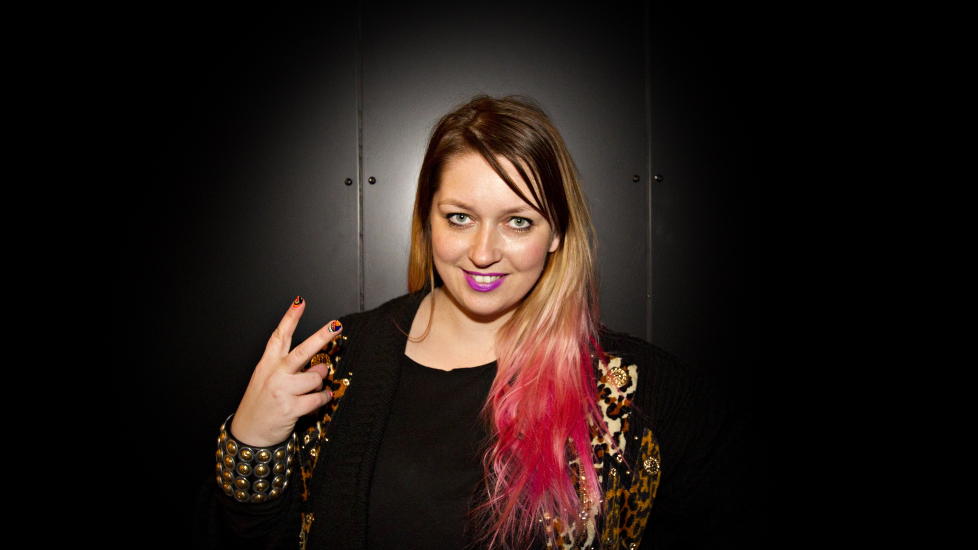 DELTAR I MGP: I morgen deltar Monica Johansen, eller Minnie Oh, i MGP. Hun lover showfaktor. Foto: Torbj�rn Berg / Dagbladet