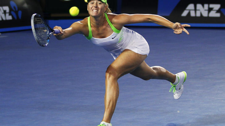 TAPTE FINALEN: Maria Sharapova. Foto:       REUTERS/Mark Blinch