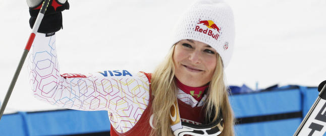 Lindey Vonn i storform
