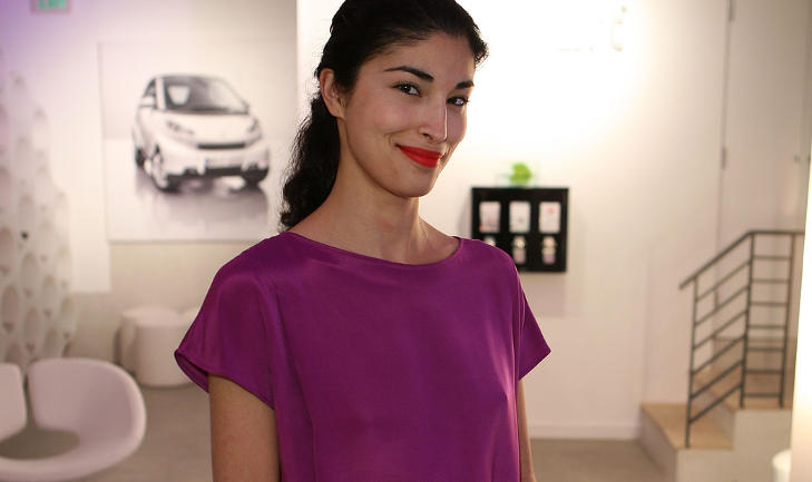 CAROLINE ISSA: Jobber som moteredakt�r i magasinet TANK. Foto: Getty Images/All Over Press