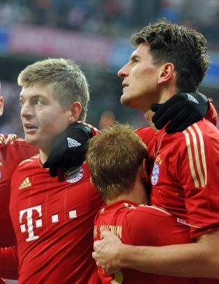 Gomez og Robben sørget for viktig Bayern-seier