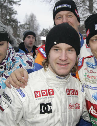 Tr�bbel for Mats �stberg i Rally Sweden