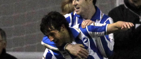 Elleville jubelscener da Brighton slo Newcastle