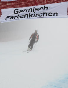 Mennenes super-G stoppet av tåke