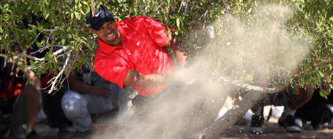 Tiger Woods sviktet p� sisterunden