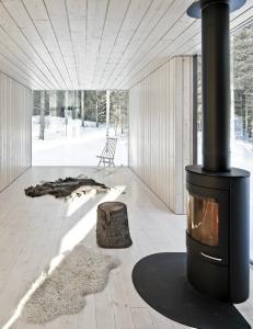 Her bor arkitekten uten vann og str�m