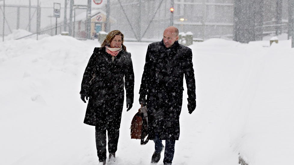 IKKE MEDHOLD: Forsvarerne til Anders Behring Breivik har ikke f�tt medhold i sin anke av oppnevnelsen av to nye sakkyndige. Her er Vibeke Hein B�ra og Geir Lippestad p� vei ut fra Ila landsfengsel. Foto: Torbj�rn Berg / Dagbladet