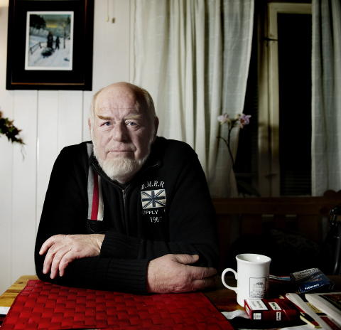 SP�KELSESEKSPERT:Journalist, forfatter og ekspert p� sp�kelser Per Ottesen bor selv p� Vinstra og mener at det sp�ker i hvert tredje hus i omr�det. Foto: Thomas Haugersveen / Dagbladet