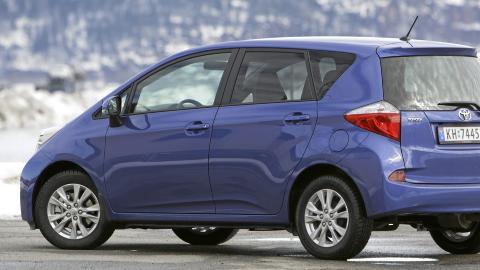 GJERRIGKNARK: Toyota Verso S 1,4 D-4D. Foto: Petter Handeland