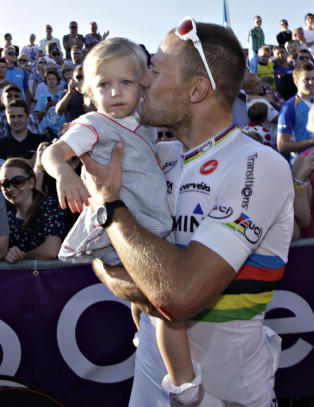 Thor Hushovd blir tobarnspappa
