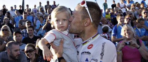 Thor Hushovd blir tobarnspappa