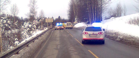Fotgjenger påkjørt og drept i Ullensaker