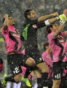 Snøen stoppet Juventus og Parma