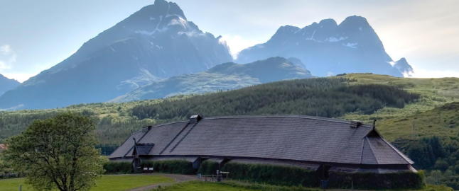 83 meter langt og et av de aller viktigste høvdingsetene