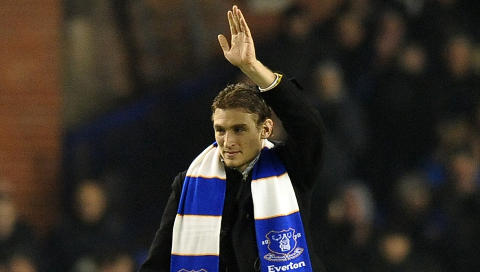 TIL EVERTON: Nikica Jelavic er klar for Everton. Foto: AP Photo / Tim Hales / Scanpix
