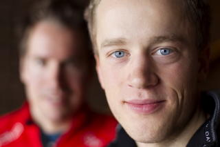 DUELLANTER: Tarjei B� og Emil Hegle Svendsen (bak) pusher hverandre p� trening og i konkurranse.
Foto: H�kon Mosvold Larsen / Scanpix