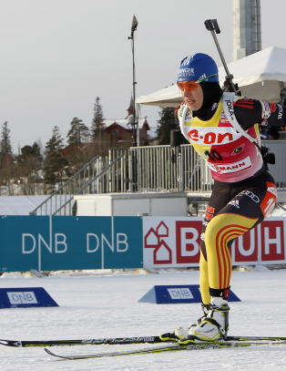 Neuner suveren p� sprinten i Kollen-avskjeden