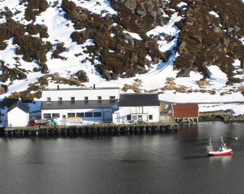 K�RHAMN: Kj�pet av fiskebruket startet som en sp�k. Foto: PRIVAT