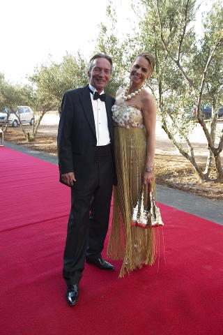 Partyliv: Stein St�a og Ellen Arnstad var gjester i Petter Stordalens dr�mmebryllup i Marrakech i 2010. Foto: �istein Norum Monsen