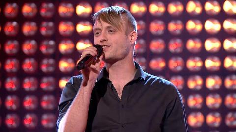 GIKK VIDERE: Samtlige av de fire mentorene valgte � sende Odd Einar Nordheim videre fra �Blind Audition�. Skjermdump: TV 2.
