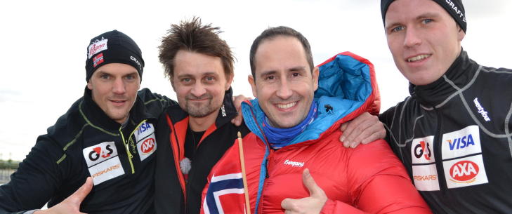 Thomas og Harald har tatt med kjendiser p� oljebryting, tarmskylling og skirace