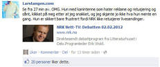 Fikk utseendekommentarer p� Facebook etter � ha deltatt i debatt om kroppspress