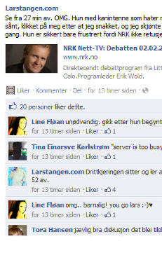 �Hun med kanintenne som hater reklame og retusjering og s�nt�