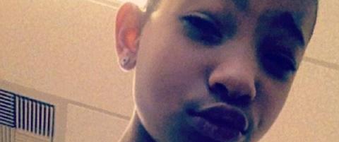Willow Smith (11) barberte bort alt h�ret