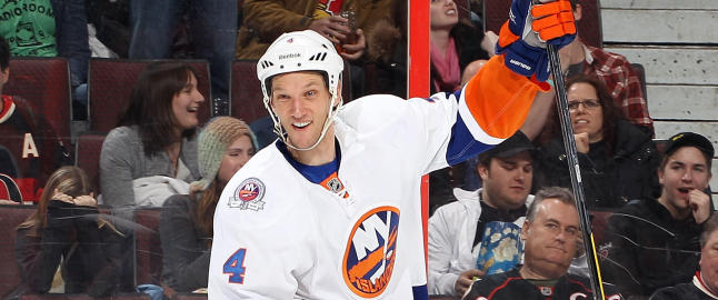 Eaton scoret i sin 600. NHL-kamp