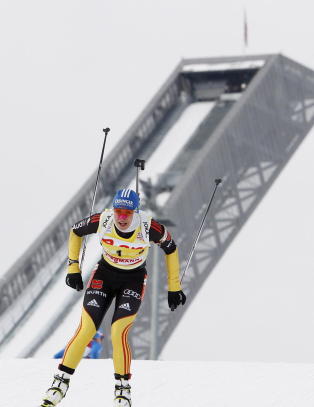 Ny seier til småsyk Neuner i Kollen