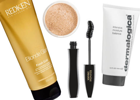 SKJ�NNE FAVORITTER: Katarina sverger til h�rprodukter fra Redken, mineralsminke fra Jane Iredale, maskaraen Hypnose fra Lancome og hudpleie fra Dermalogica. Produsentene