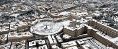 Europa dekket av sn�