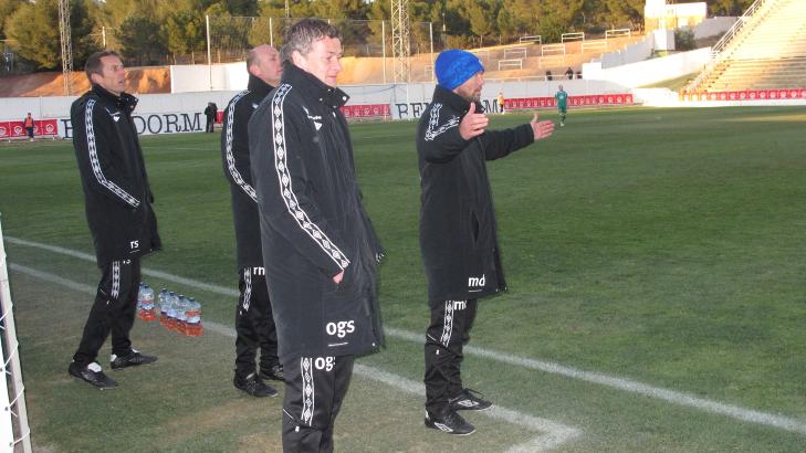 OPPGITT: Ole Gunnar Solskj�r mente Spartak-laget gikk langt over grensen, og ville ikke akseptert sitt lag opptre p� samme m�te.