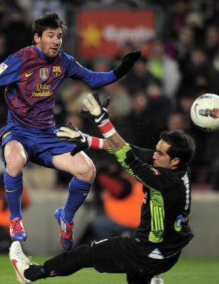 Messi med scoring og m�lgivende i Barca-seier