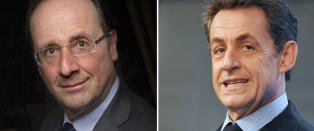 Fran�ois Hollande er sikker p� at han vil sl� Nicolas Sarkozy. Sarkozy mener Hollande er d�mt til � tape