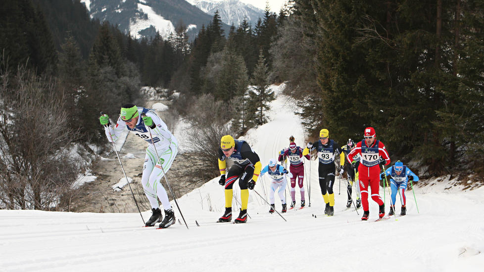 P� PALLEN IGJEN: J�rgen Aukland ble nummer tre i langl�pet i Tyskland. Dette bildet er fra �rets utgave av Marcialonga.
Foto: Newspower Canon / Scanpix