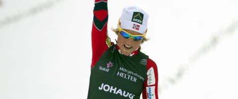 Johaug knuste alle da Bj�rgen fikk det tungt