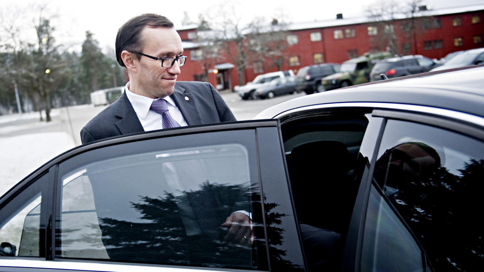  I M�nchen:  Espen Barth Eide forteller at det har v�rt snakket mye om Syria under den sikkerhetspolitiske konferansen i M�nchen. Foto: Benjamin A. Ward / Dagbladet