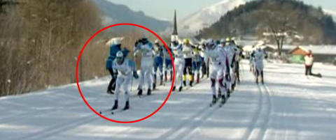 Her blir Aukland �taklet� av faren til svensk rival